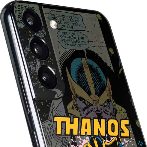 Marvel Classic Comics Thanos Galaxy S22 Plus Skin